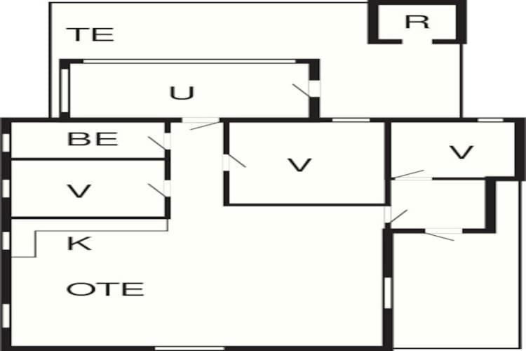 6 Person Holiday Home In R M Bolilmark Екстер'єр фото